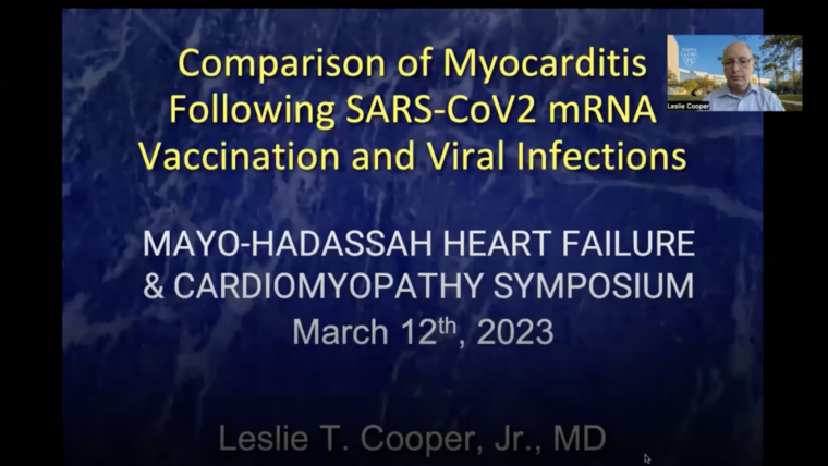 Comparison of Myocarditis following SARS-CoV2 mRNA Vaccination and Viral Infection