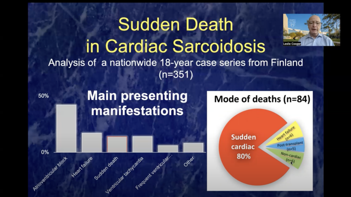 Dr. Leslie T. Cooper, Jr Speaks on Sarcoidosis