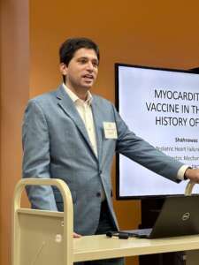 Dr. Shahnawaz Amdani presented at our recent Family Meeting in October