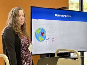 Katelyn Bruno, PhD presented at our recent Family Meeting in October