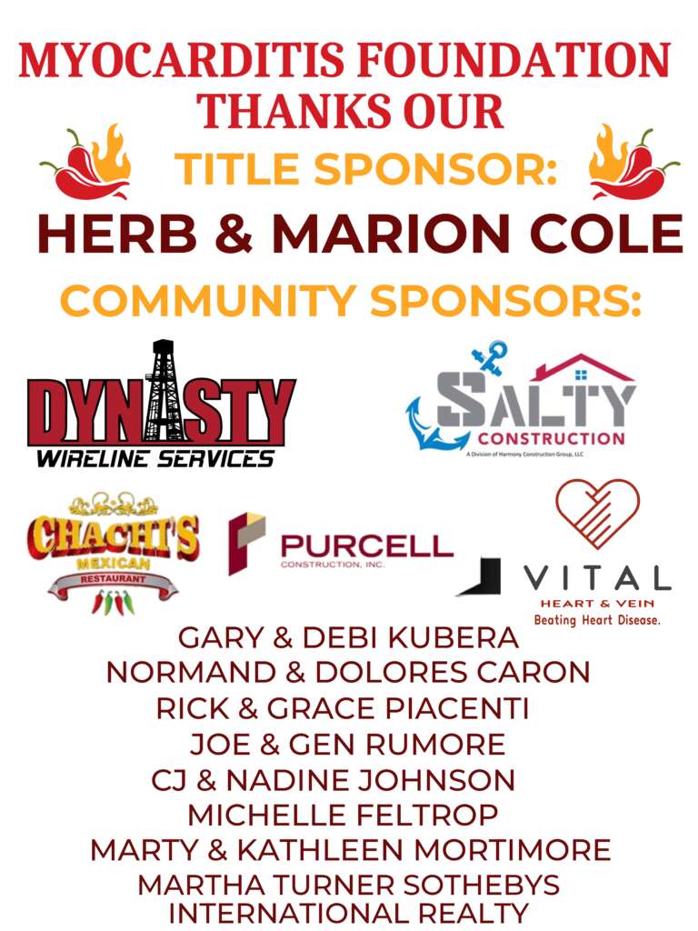 A Winning Recipe: Chili Cook-Off Raises Nearly $27,000 for Myocarditis Research